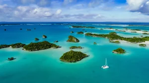 remote Fiji cruise