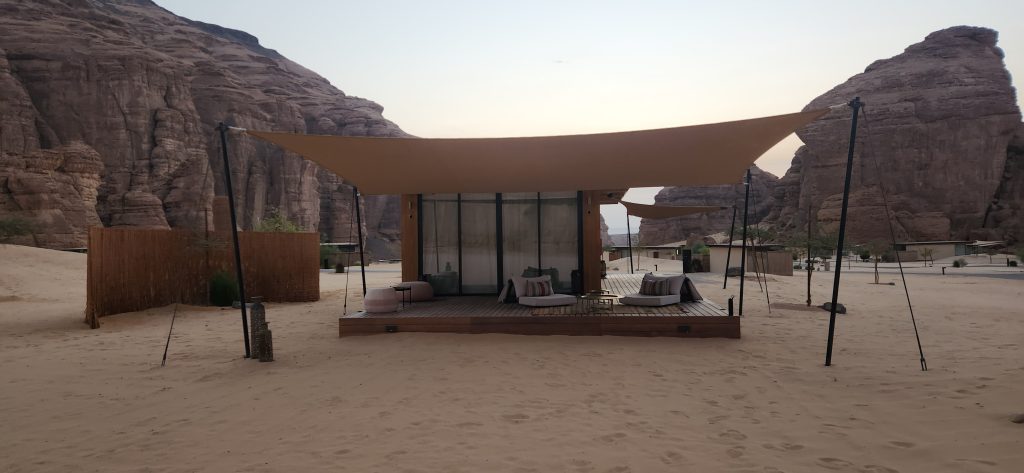 Desert lodge in AlUla, Saudi Arabia luxury travel